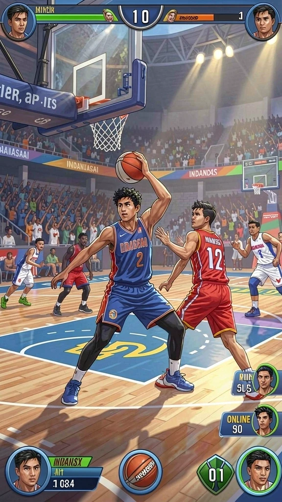 Fitur mode multiplayer yang memungkinkan bermain dengan teman.