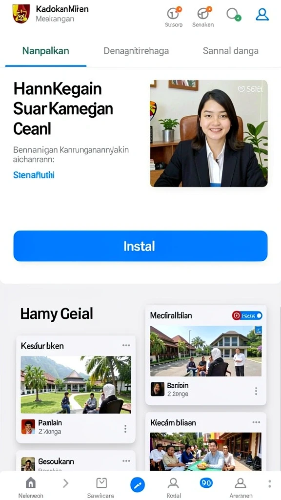 Tampilan antarmuka yang menarik dan ramah pengguna.