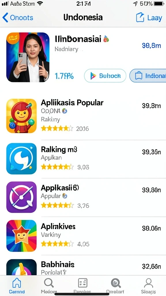 Pengguna sedang menikmati fitur sosial dalam permainan.