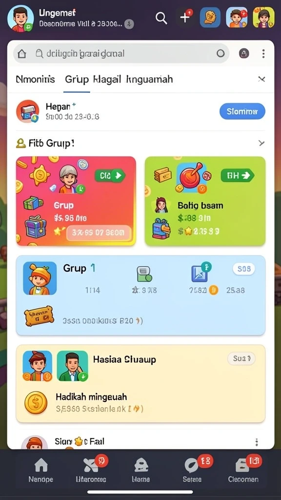 Fitur multiplayer untuk bersaing dengan teman-teman.