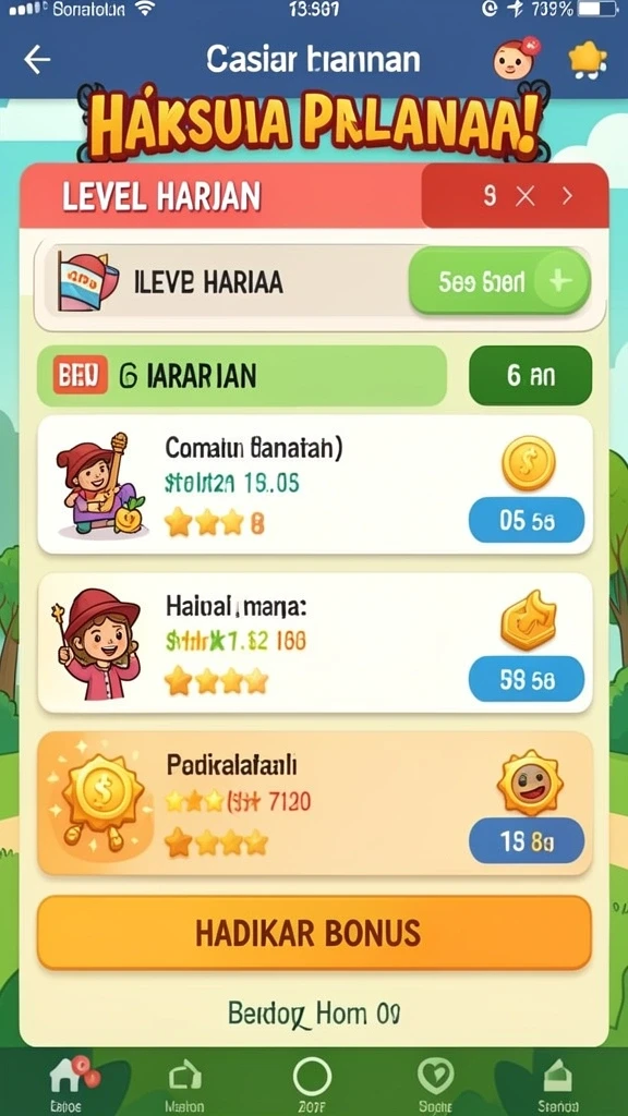 Sistem ranking yang adil dan kompetitif.