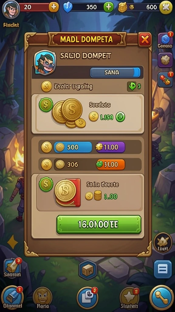Mini-games seru yang dapat dimainkan bersama teman.