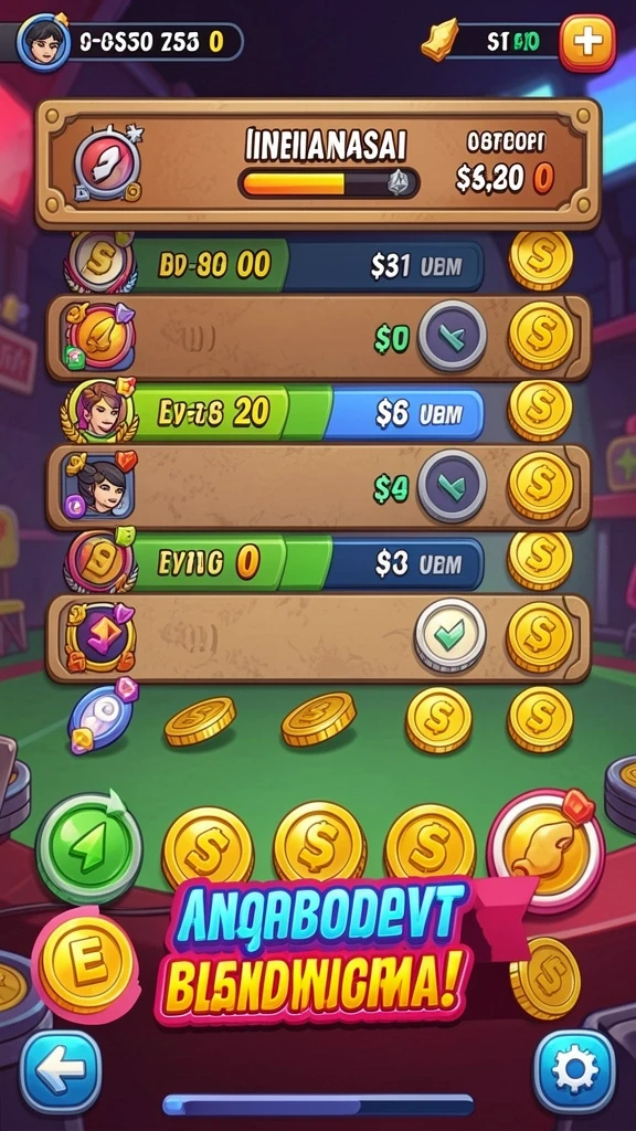 Gameplay yang seru dengan berbagai tantangan yang menunggu.