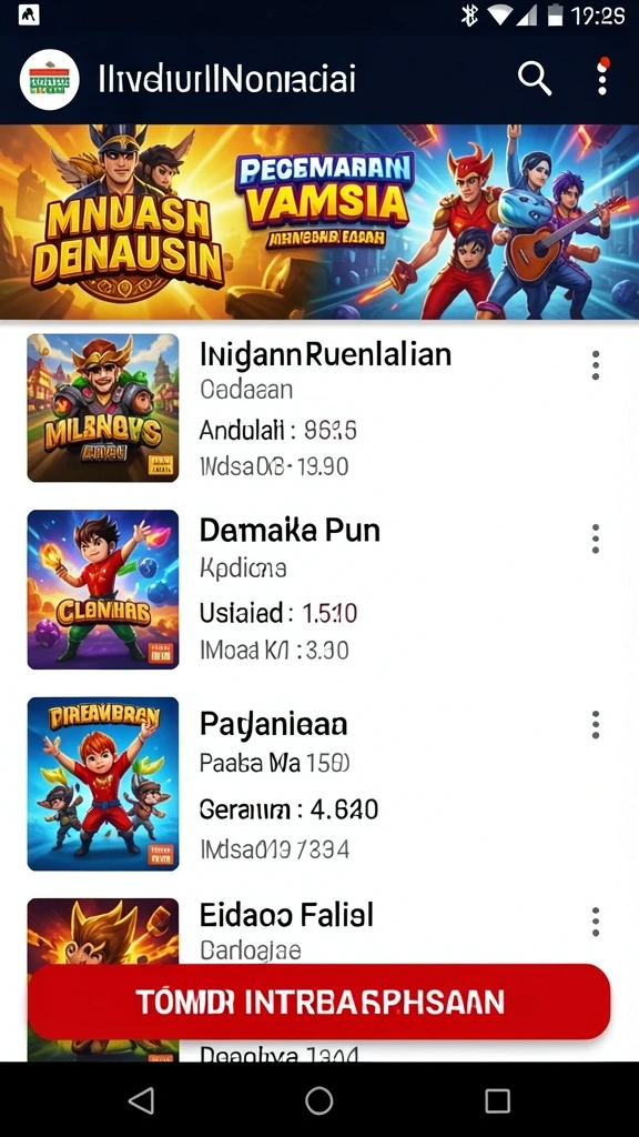 Tantangan level yang seru dan menarik yang membuat ketagihan.