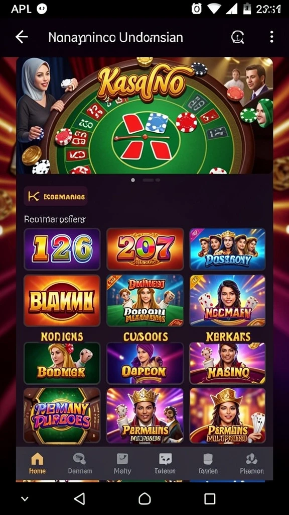 Fitur mode permainan yang beragam dan menantang.