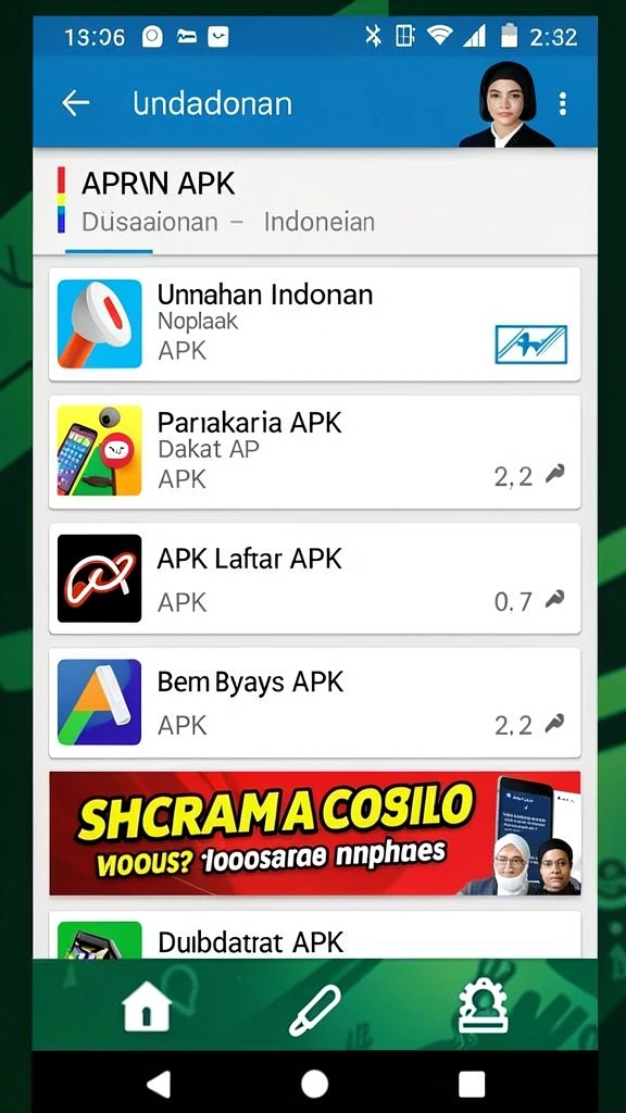 Tampilan utama DKK dengan karakter siap bertempur.