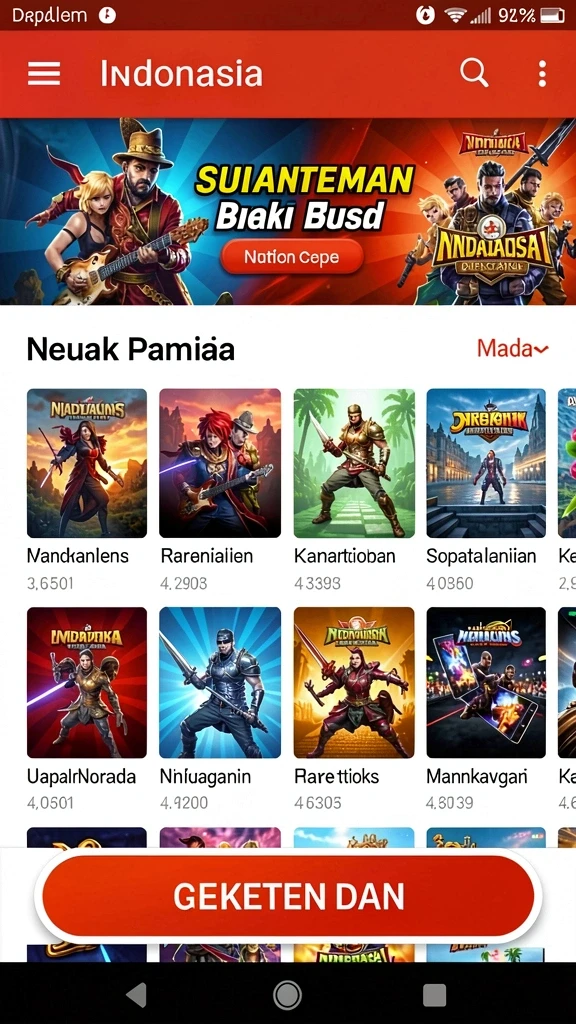 Tangkapan layar dari mode multiplayer yang seru.