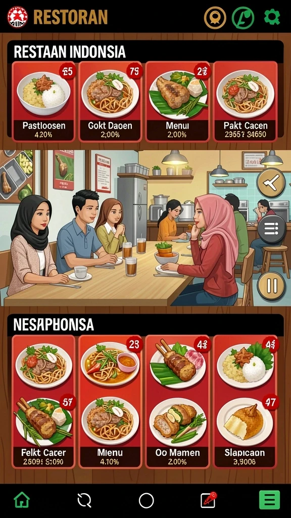 Berlatar belakang dunia fantasi yang ala kerajaan.