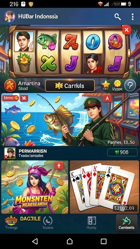 Screenshot menunjukkan salah satu level menantang di dalam permainan.