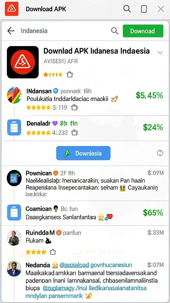 Tampilan awal yang menarik dan intuitif.