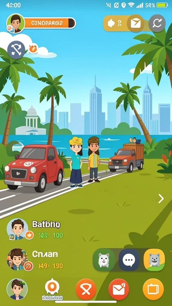 Tampilan antarmuka yang user-friendly dan menarik.