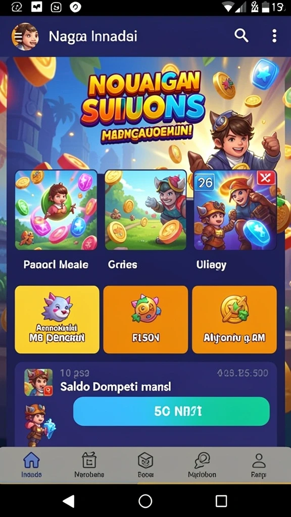 Sistem poin dan hadiah yang menggembirakan.