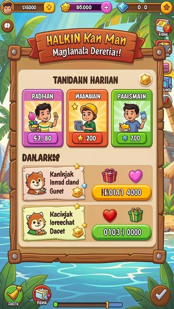 Grafis yang memukau dengan detail tinggi.