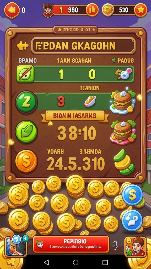 Tampilan gameplay yang menegangkan dan mendebarkan.
