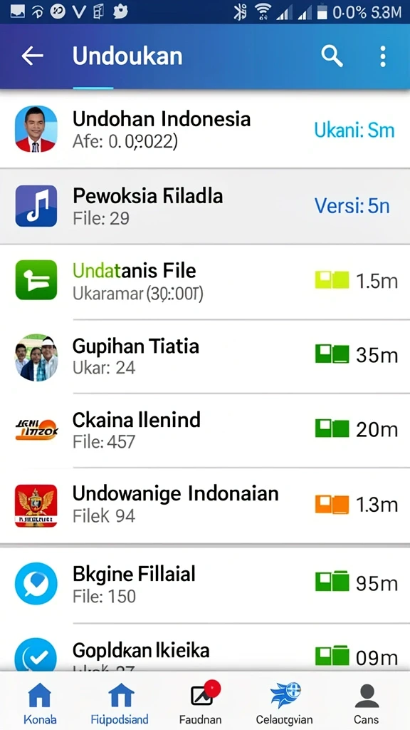 Antarmuka pengguna yang intuitif dan menarik.