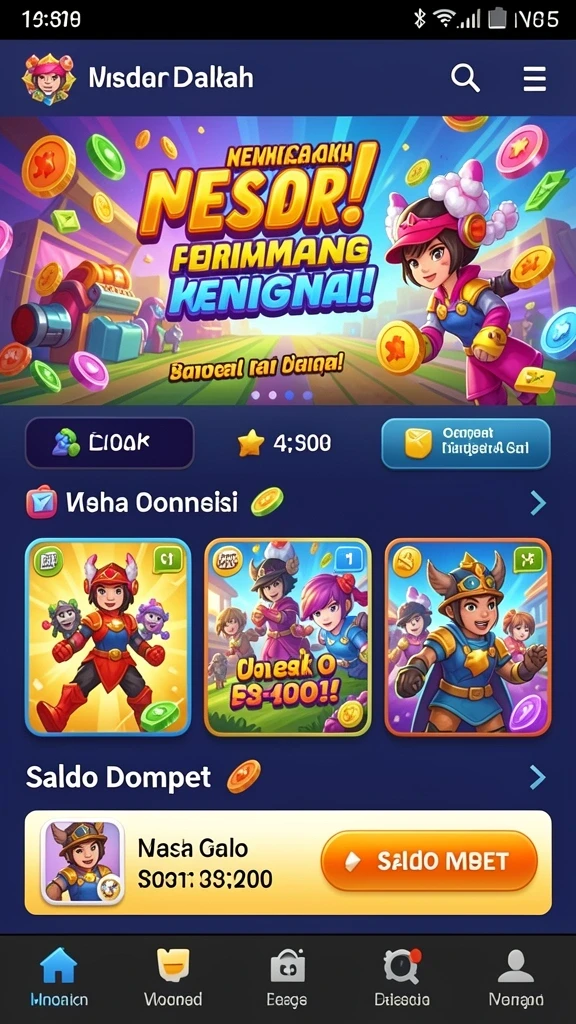 Skrinsut aksi seru dalam misi petualangan.