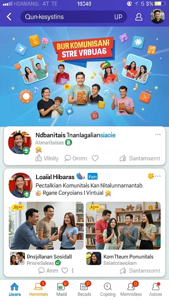 Grafis yang memukau dan interaktif.