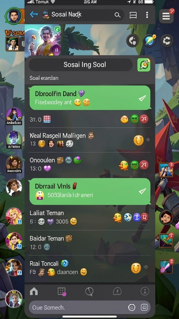 Tantangan level yang semakin meningkat dan mendebarkan.