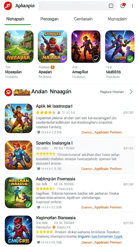 Gameplay seru dengan tantangan yang mendebarkan.