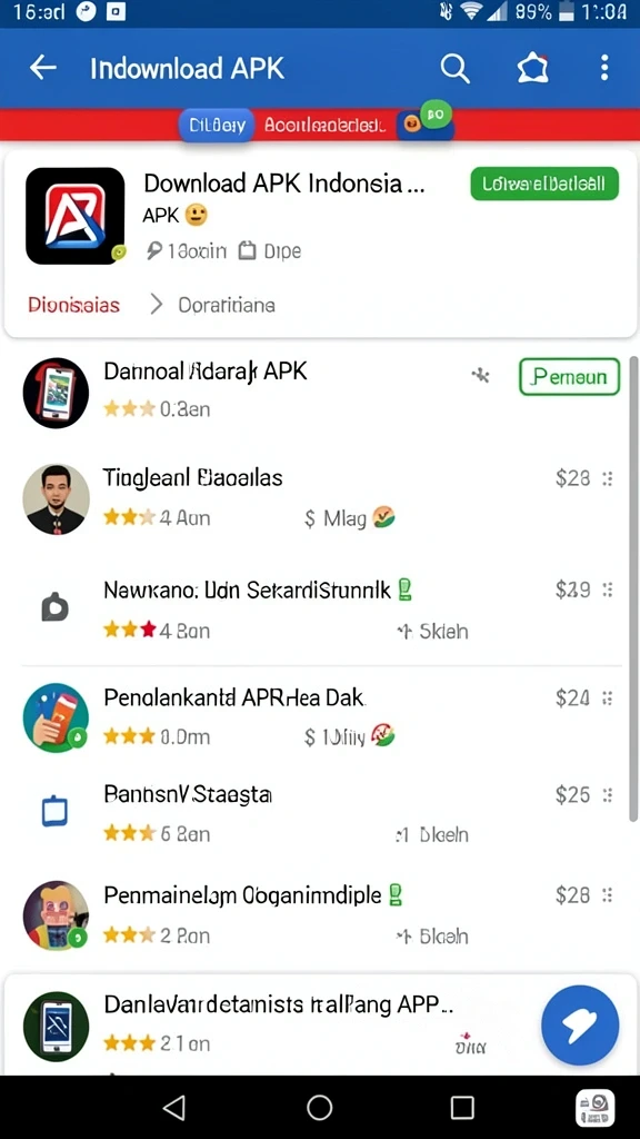 Tantangan level yang menyenangkan.