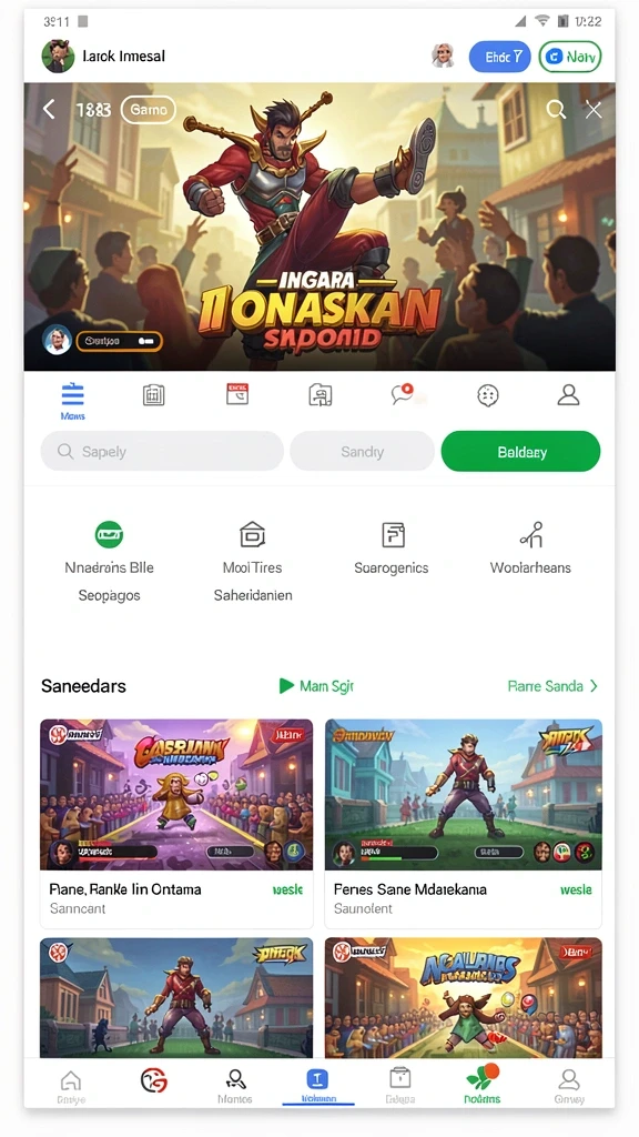 Tampilan antarmuka pengguna yang intuitif dan menarik.