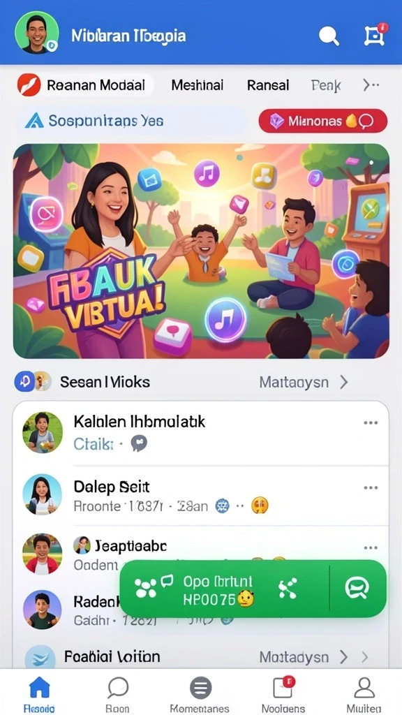 Tampilan grafis yang memukau serta interface yang user-friendly.