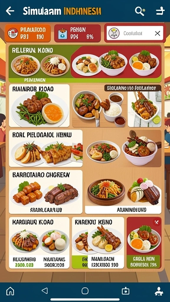 Tampilan antarmuka pengguna yang ramah.