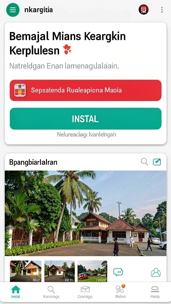 Tampilan antarmuka yang ramah pengguna dan intuitif.