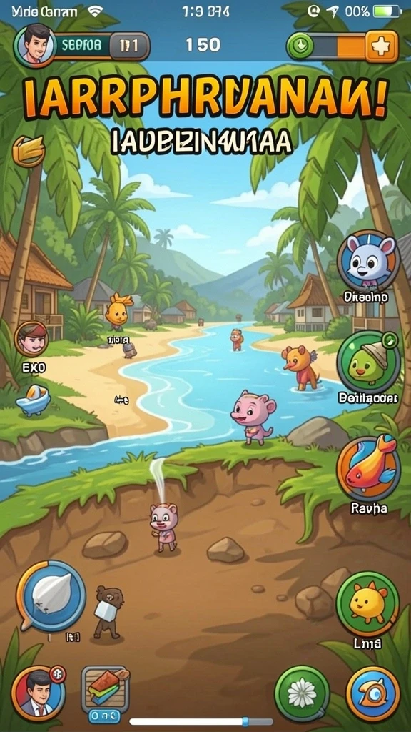 Mode multiplayer seru yang memungkinkan bermain bersama teman.