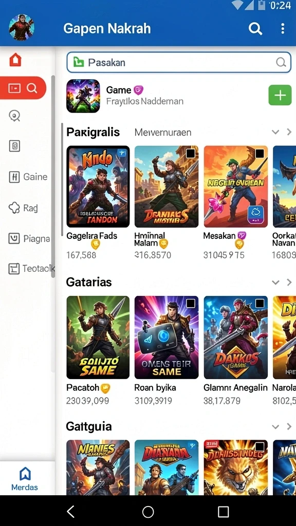 Sistem permainan yang menantang dan strategis.