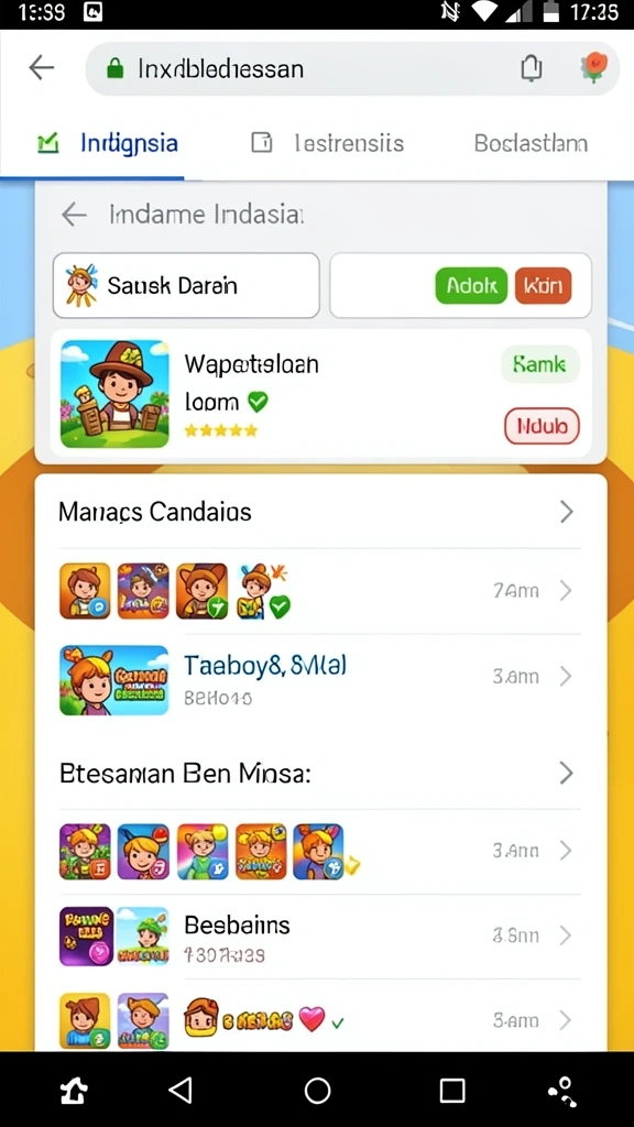 Tampilan antarmuka yang menarik dan intuitif.