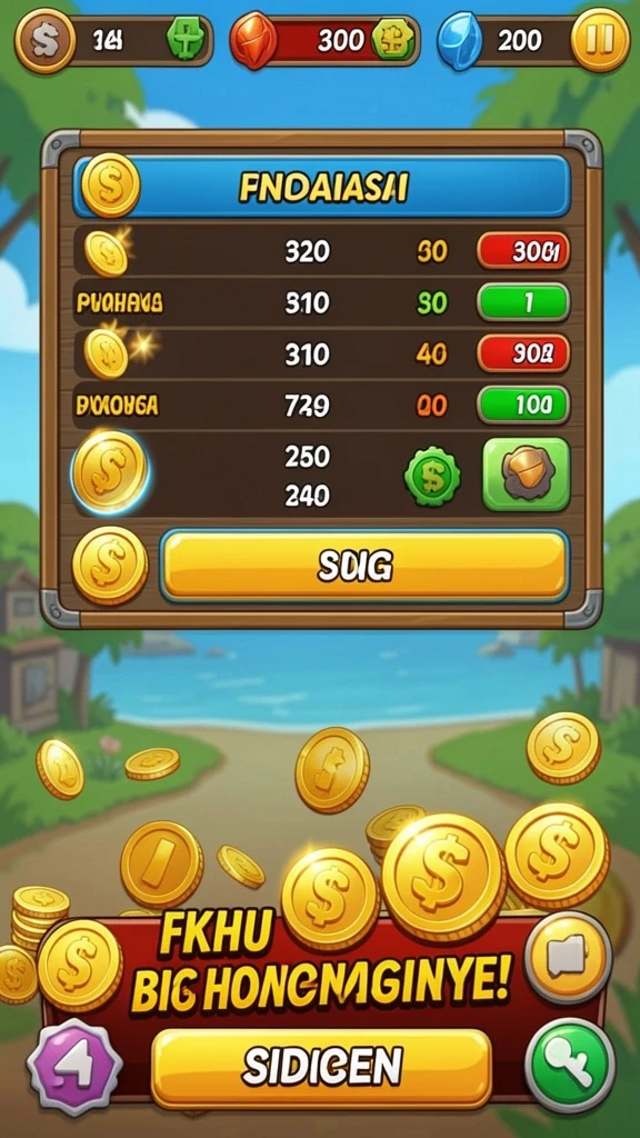 Tampilan antarmuka utama REZEKIGO yang menarik.