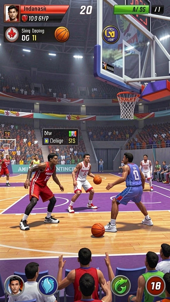 Gameplay yang menghadirkan tantangan seru.