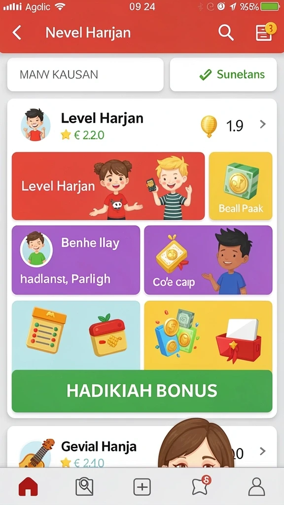 Tampilan grafik yang memukau dan detail karakter yang keren.