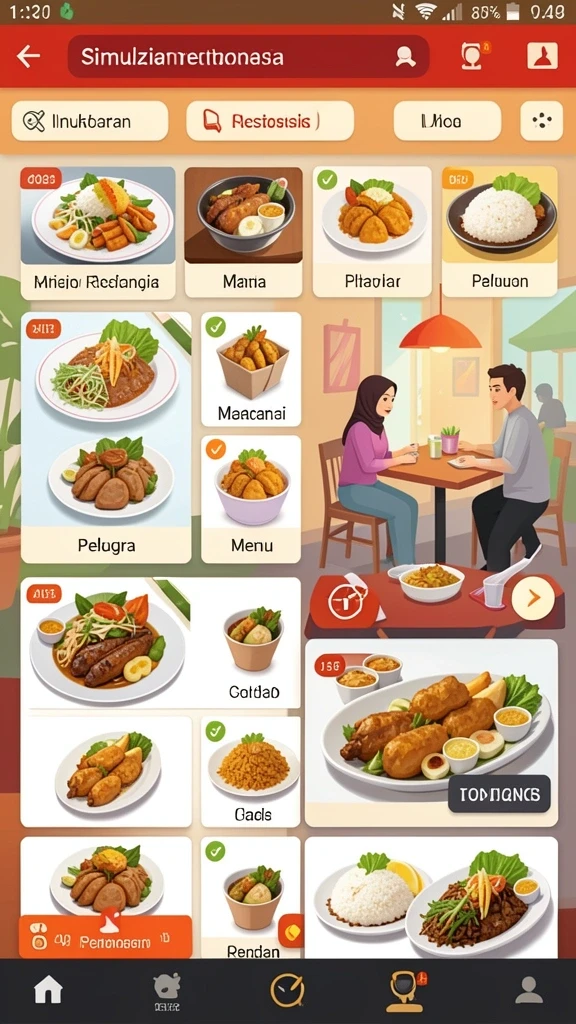 Screenshot saat gameplay yang intens dan seru.