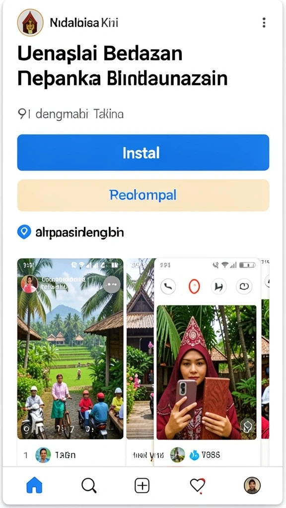 Tampilan antarmuka yang intuitif dan mudah digunakan.