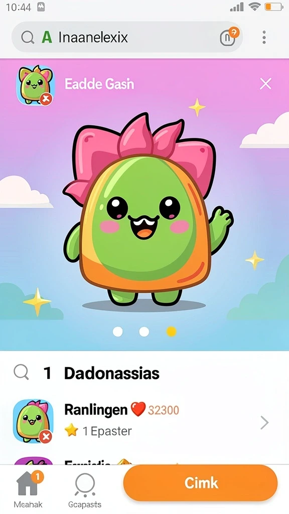 Screenshot menunjukkan karakter utama menghadapi rintangan menantang.