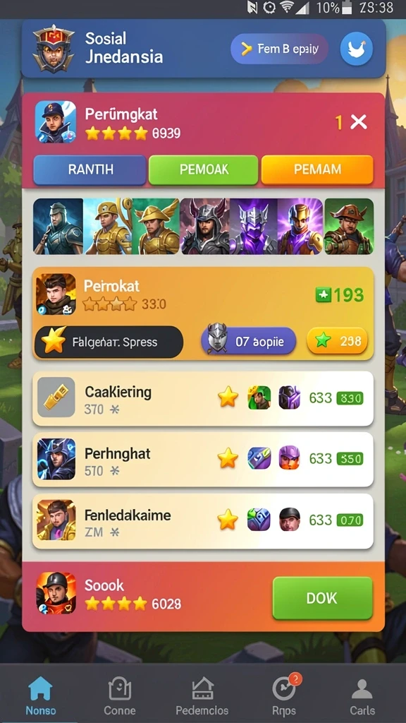 Screenshot menampilkan grafik yang memukau dan lingkungan permainan yang luas.