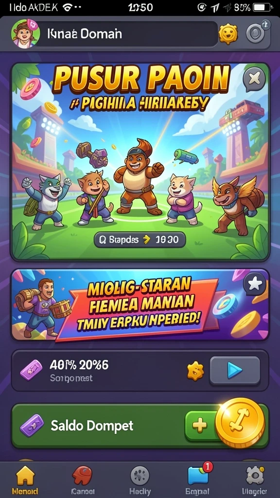 Tangkapan layar aksi seru saat melawan virus.
