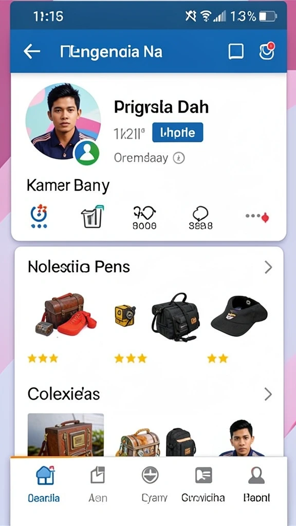 Tampilan grafis yang memukau dan penuh warna.