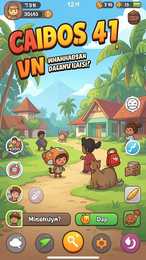 Banyak pilihan karakter yang menarik.