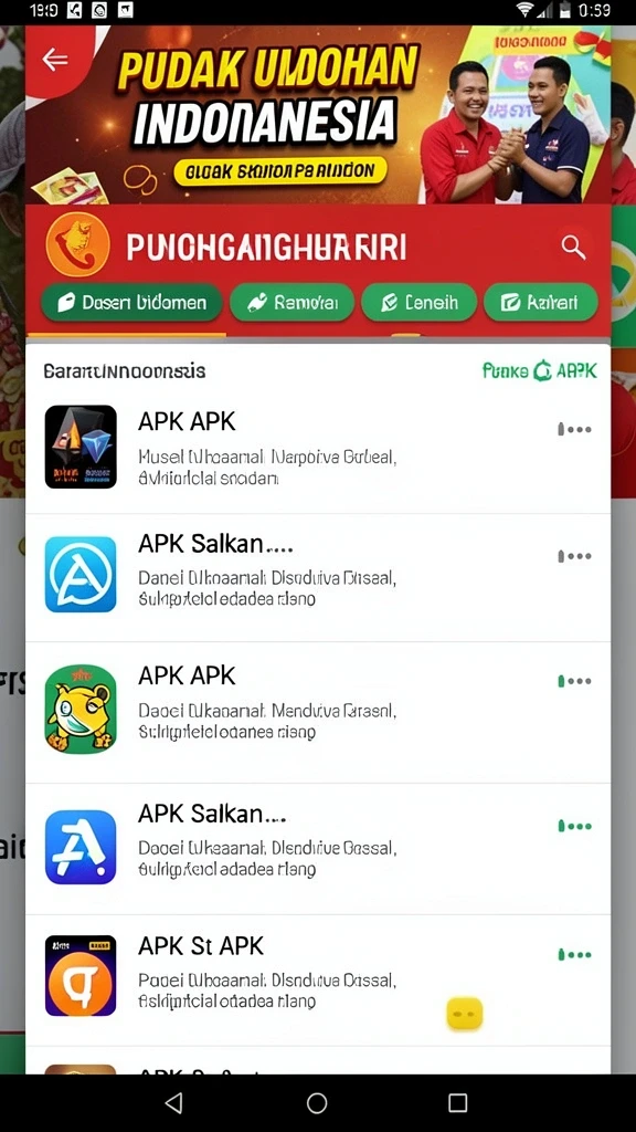 Tangkapan layar dengan karakter menarik di ZAVONZO.