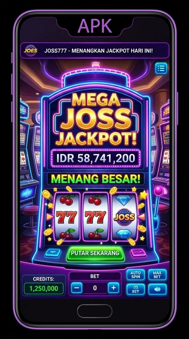 joss777 — menu pengaturan